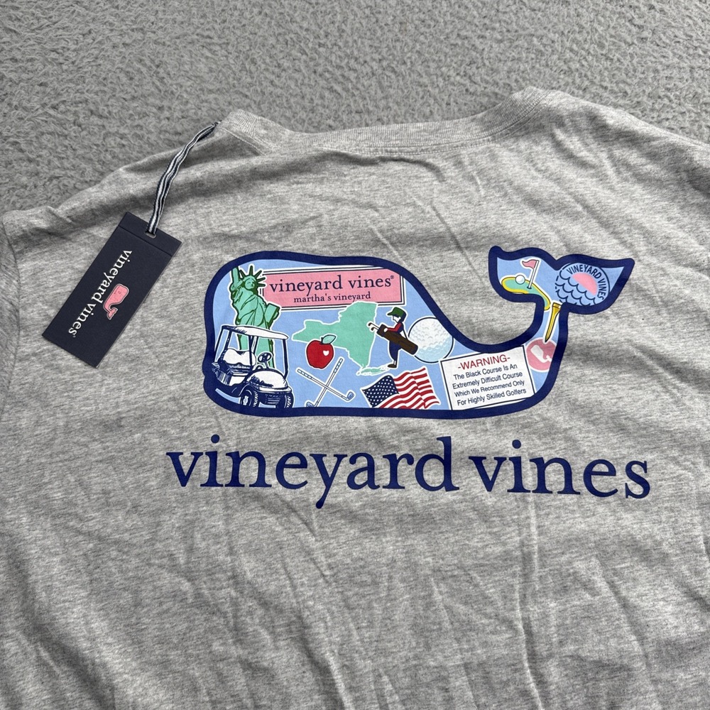 2025 Ryder Cup T Shirt Mens XXL 2XL Bethpage Black Vineyard Vines S/S NY Icons